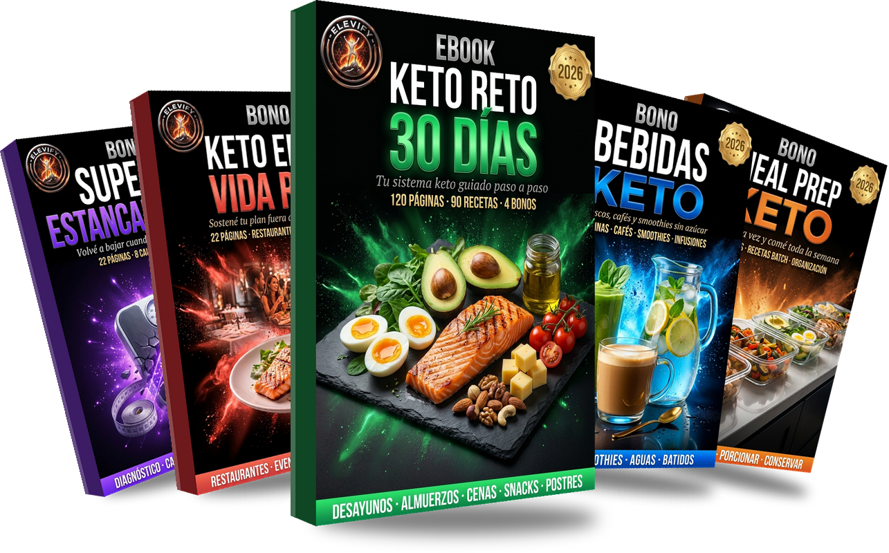 Pack Keto Reto 30 Días - Elevify