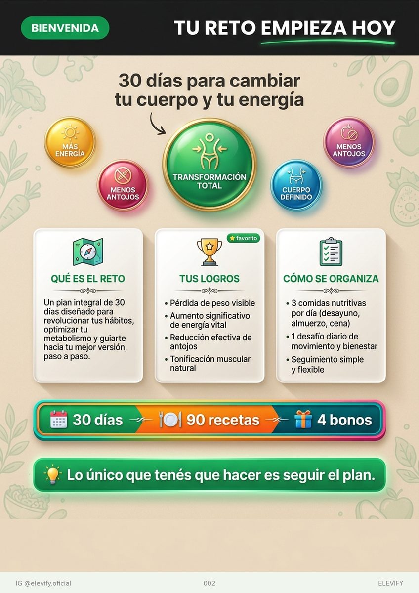 Tu reto empieza hoy